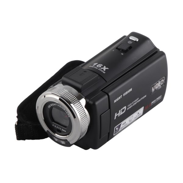30MP Digital Video Camera, 3" Color Display, 16x Zoom, US Plug