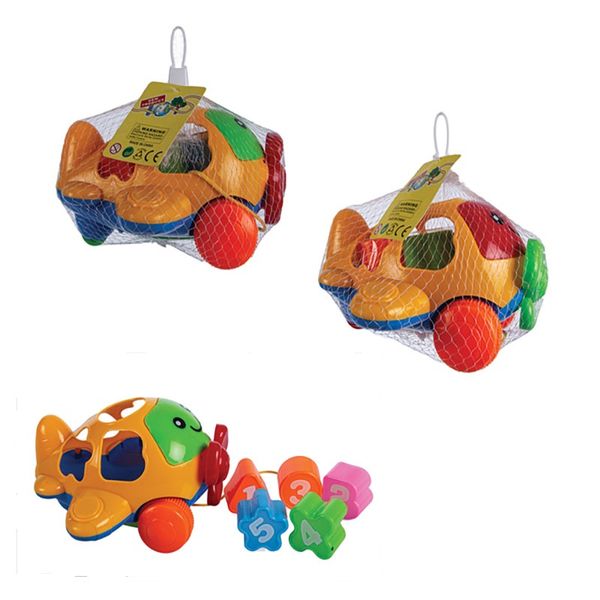 Baby Pull Along Shape Sorter - Pack of 3