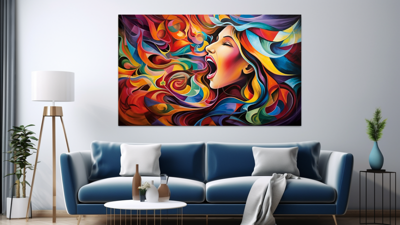 Canvas Wall Art - Vocal Virtuosity Rhapsody - JT0211