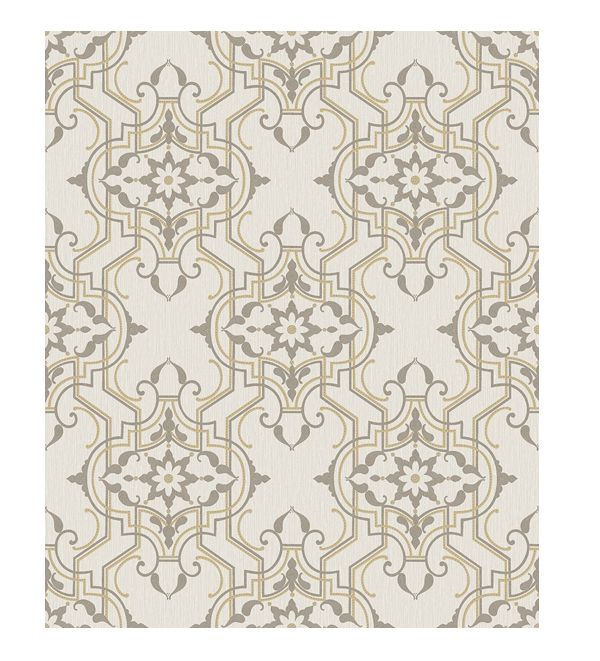 Damask Rose Wallpaper Cream Buy Online in South Africa