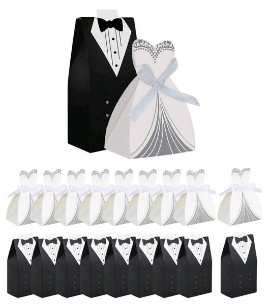20 Pack Wedding Favour Gift Boxes