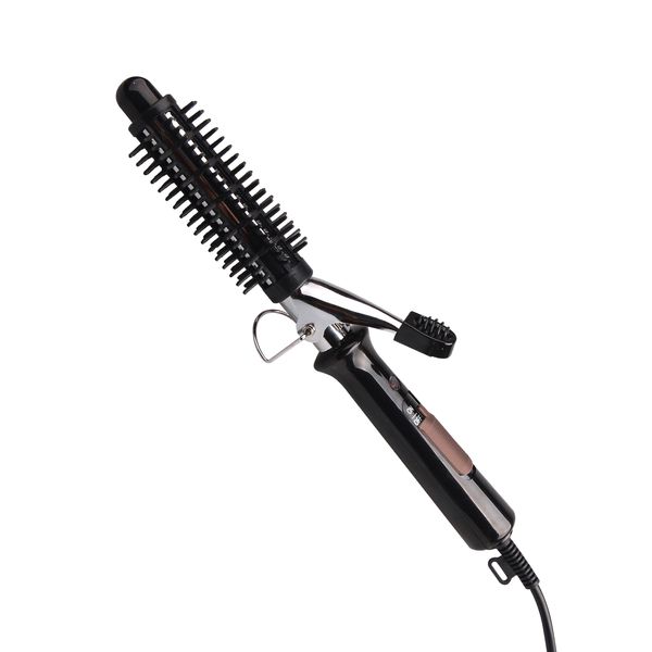 Carmen Paris Rose Gold Collection 2-In-1 Styler - Black