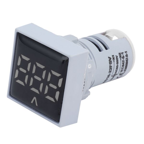 Digital Voltage Indicator Light 60-500V AC White Panel Meter for AD16-22FSV