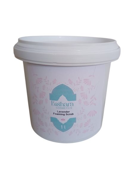 1L Bishara Cosmetics Lavender Foaming Scrub