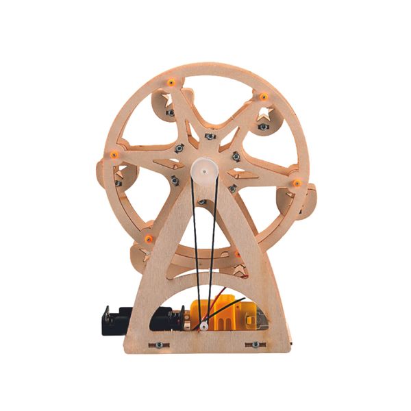 STEM Ferris Wheel Kit - DIY Engineering Amusement Ride Toy | Bubblegum Inc.