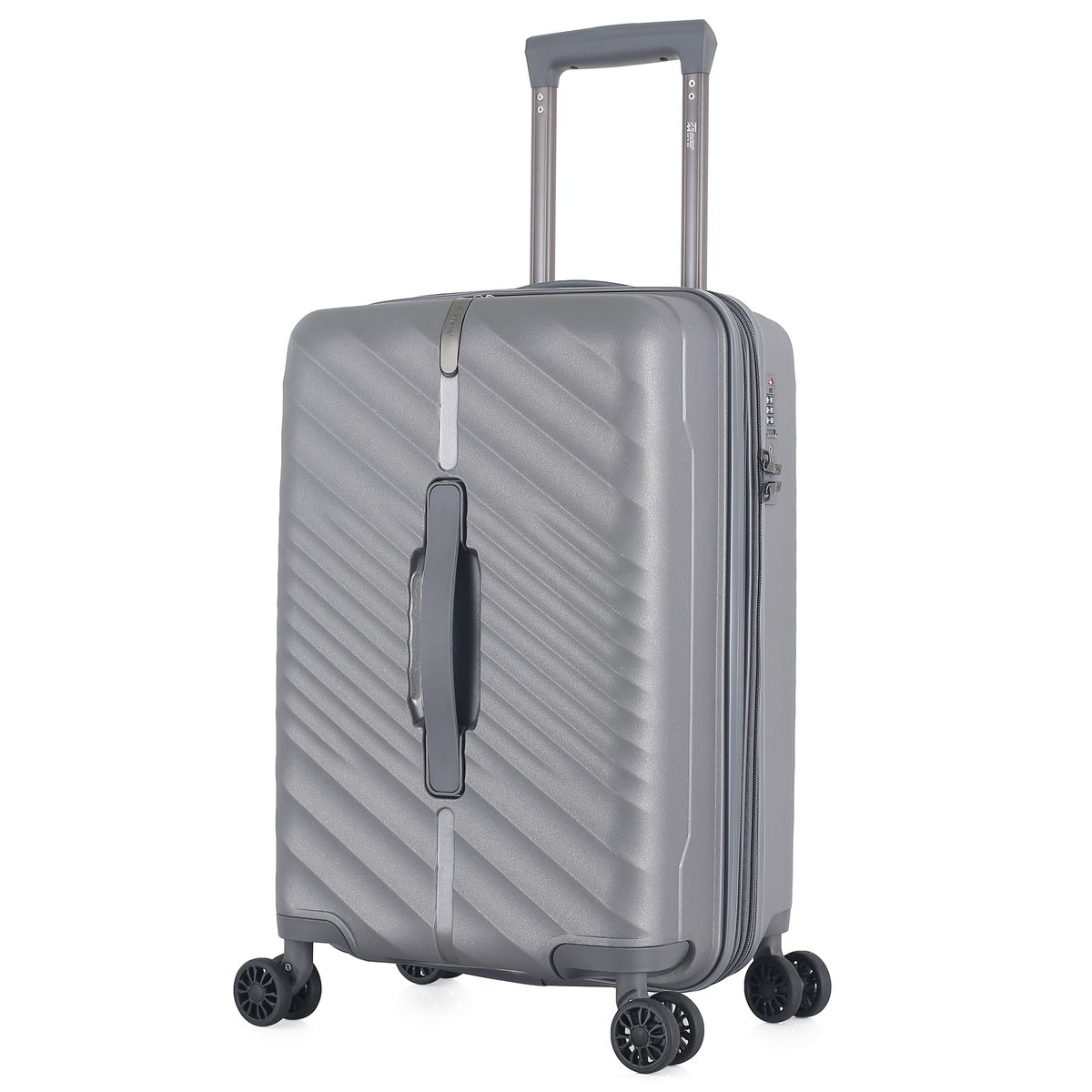Travelmate Hardshell Zipper 8 wheel Xbag Trunk Trolley Case 48cm Tsa L-348C