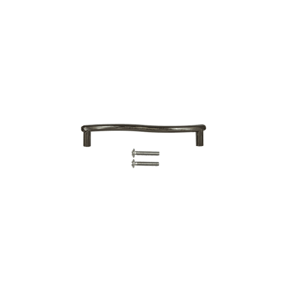 Mento Curve Handle Black Nickel 96mm 2 Pack