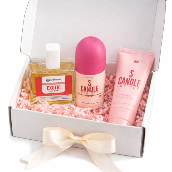 Women's Perfume &amp; Body Care Gift Set - 4 Piece (50ml / 60ml)