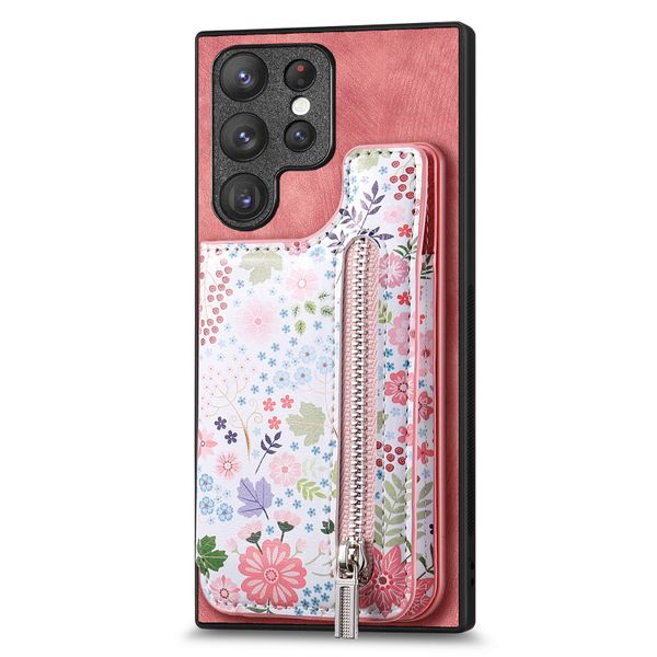 Painted Flip RFID Anti-Theft Phone Case Compatible with Redmi Note13 Pro 4G