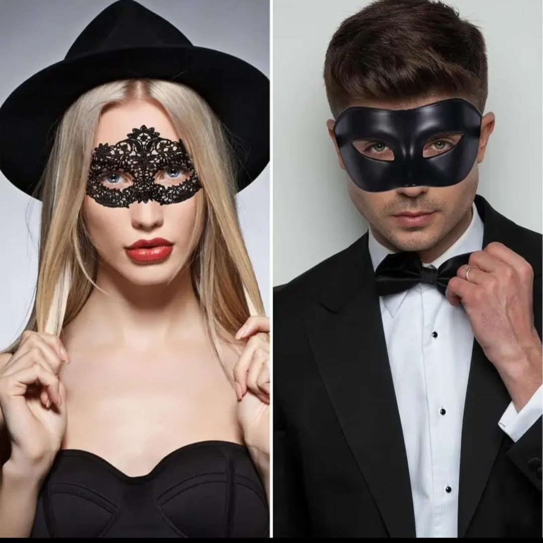 Couple Masquerade Lace Mask set | Shop Today. Get it Tomorrow