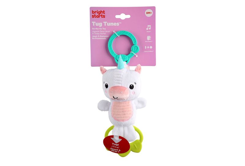 Bright Starts Tug Tunes On The Go Toy Unicorn