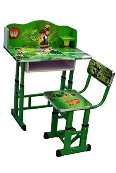 Kids Desk and Chair Set - Height Adjustable- Green