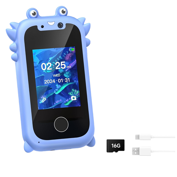 Kids Smart Phone - Touchscreen HD Dual Camera Learning Cell Phone