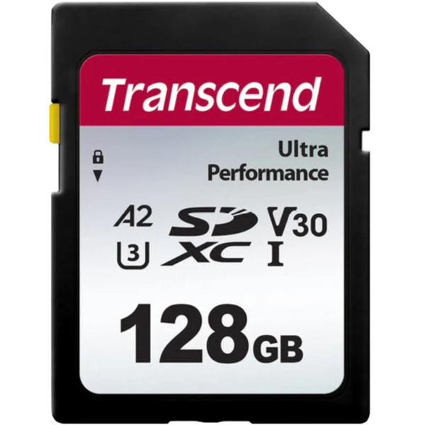 Transcend UHS-I SDXC 340S SD Card - 128GB Memory Card