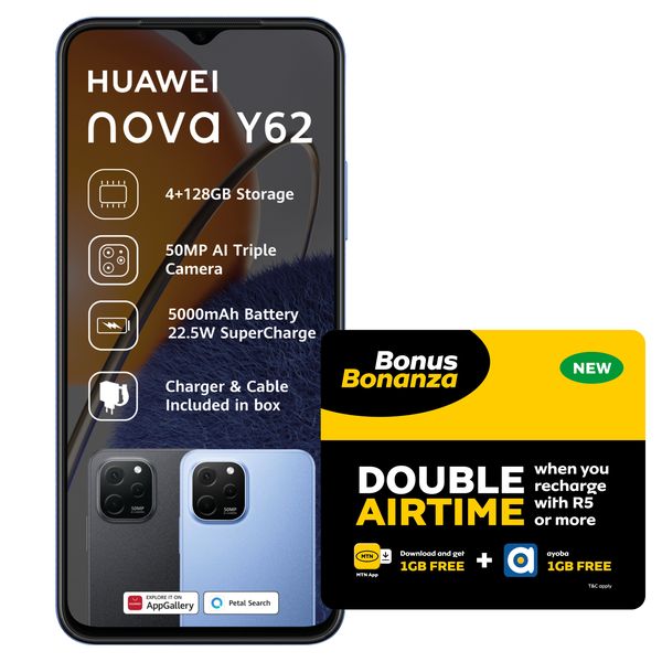Huawei nova Y62 - LTE DS - Sapphire Blue