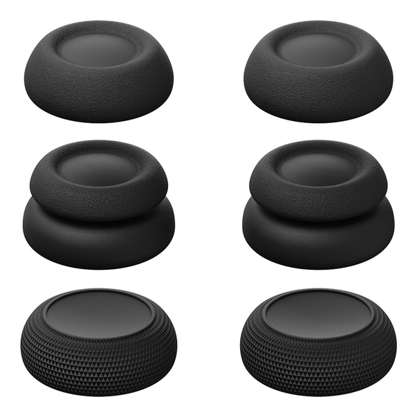 Thumb Grip Set Joystick Cap for PlayStation Portal PS5 Black