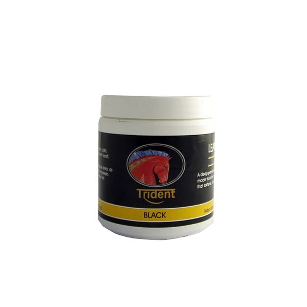 Trident - Leather Wax - Black - 250g - 6 Pack