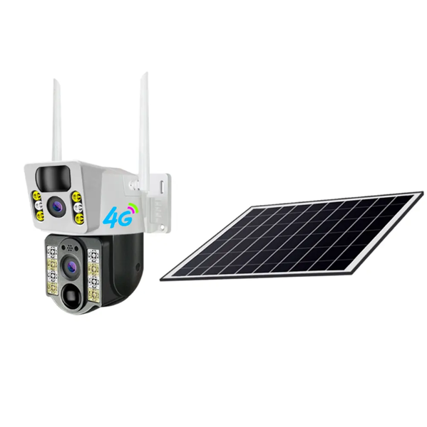 Wireless Outdoor Surveillance Camera with AI Detection