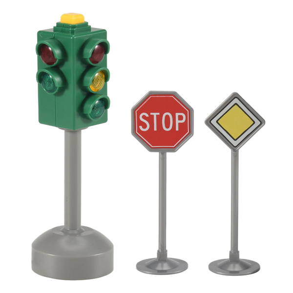 Mini Traffic Signs Light With Sound Led Children Traffic Light Toys