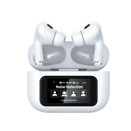 Bluetooth 2024 wireless earphone white with charging box