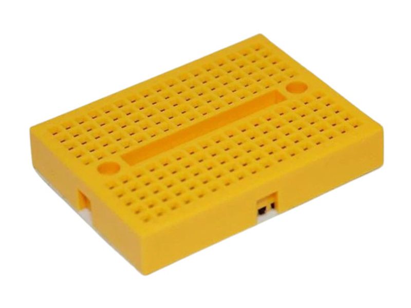 Yellow Mini Breadboard