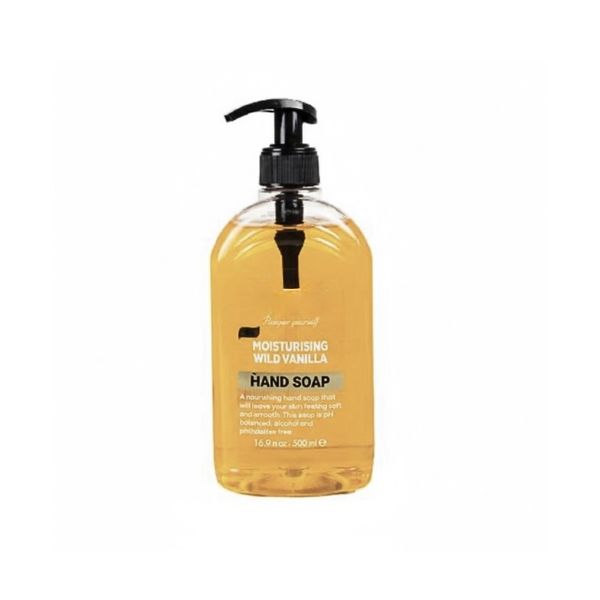 500ml Bottle of Wild Vanilla Scented Hand Soap
