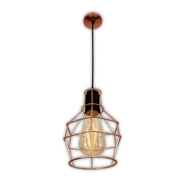 WHL&amp;E 7489-1 Rose Gold Dining Lamp