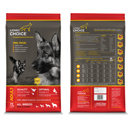 Lionel s Choice Adult Dog Food 2.5 kg