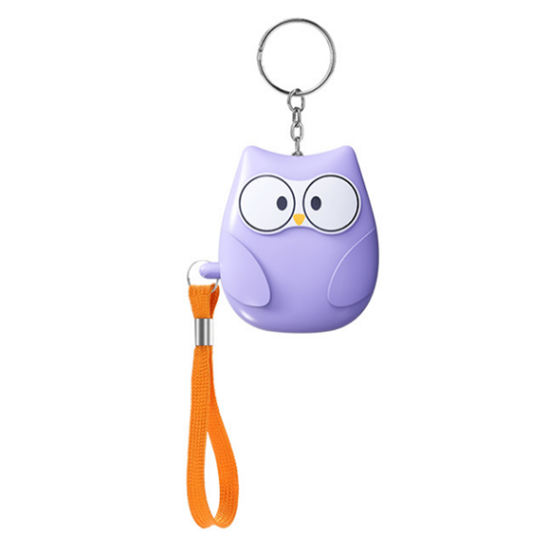 130Db Personal Emergency Alarm With LED Light Keychain