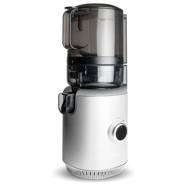 Sana 818 Hands-Free Self-Feeding Cold Press Slow Juicer, Soft White