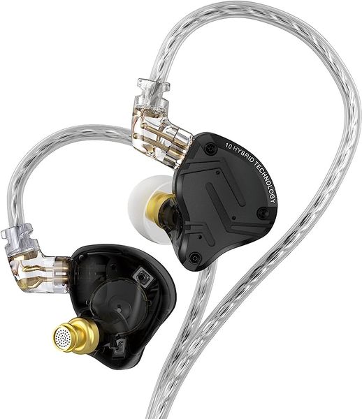 KZ ZS10 Pro X - 4 BA + 1 DD In Ear Monitor BLACK with Case