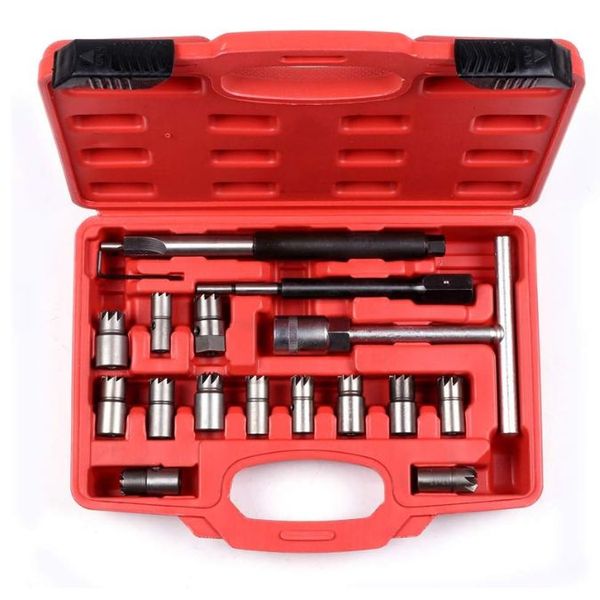 Injector Seat Cutter Reamer Set Carbon Remove Tool LPD-1112