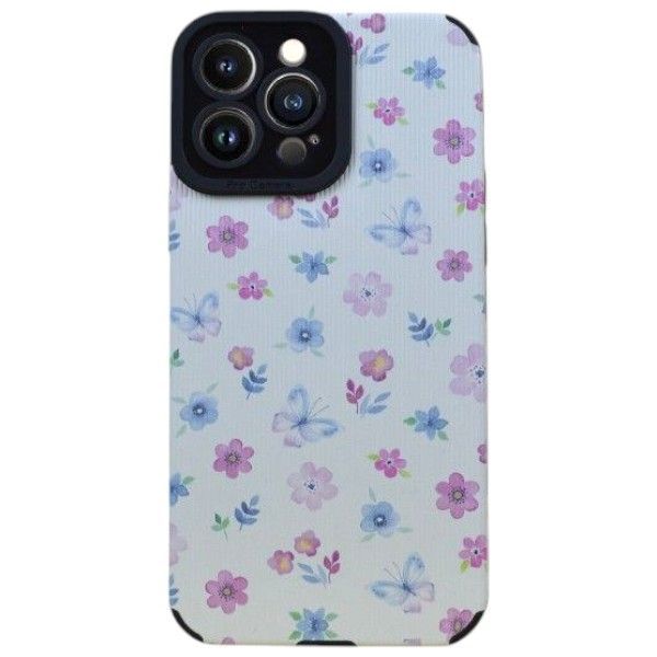 Pastel Butterfly Garden Phone Case - iPhone Compatible - iPhone 13 Pro Max