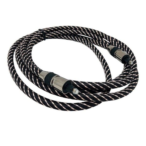 Optical Digital Audio Fiber Male to Male Cable - 2 meters