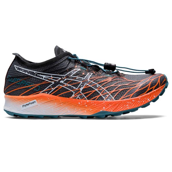 ASICS Women's Fujispeed Trail Running Shoes - Black/Nova Orange