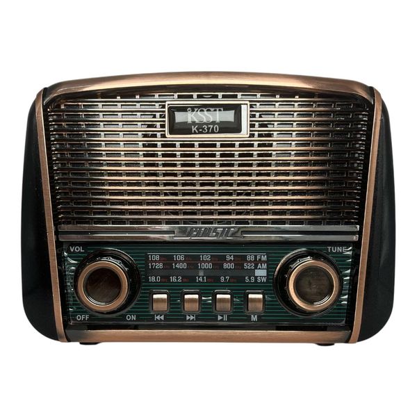 KSST 3 Band AM/FM/SW Radio with TF Music Player-K370
