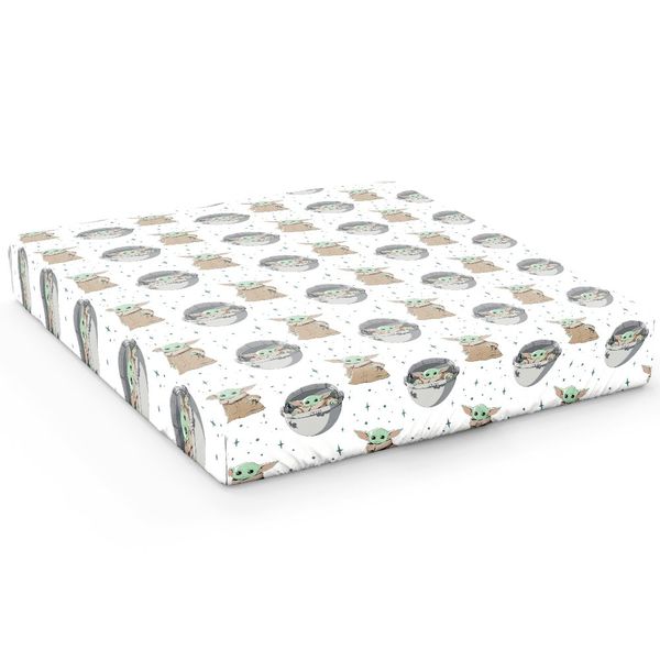 Mandalorian - The Curious Child 2pc Set of Fitted Sheets