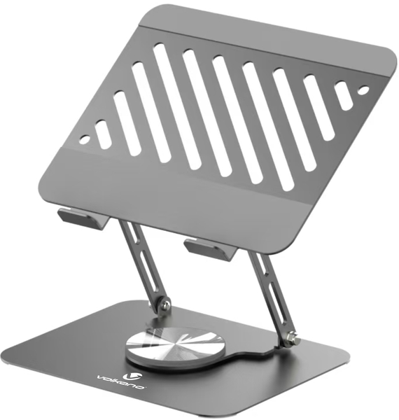 Volkano Pivot 360 Adjustable Laptop Stand - Grey