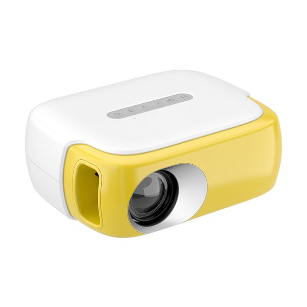 IronClad Home Theater LED Projector 1000 Lumen 2.6 inch LED Display - White