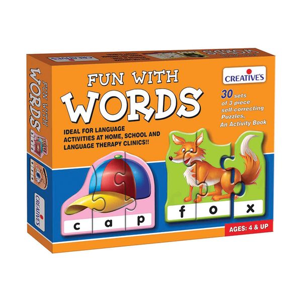 Fun with Words (Learn to Spell and Read using Puzzles)