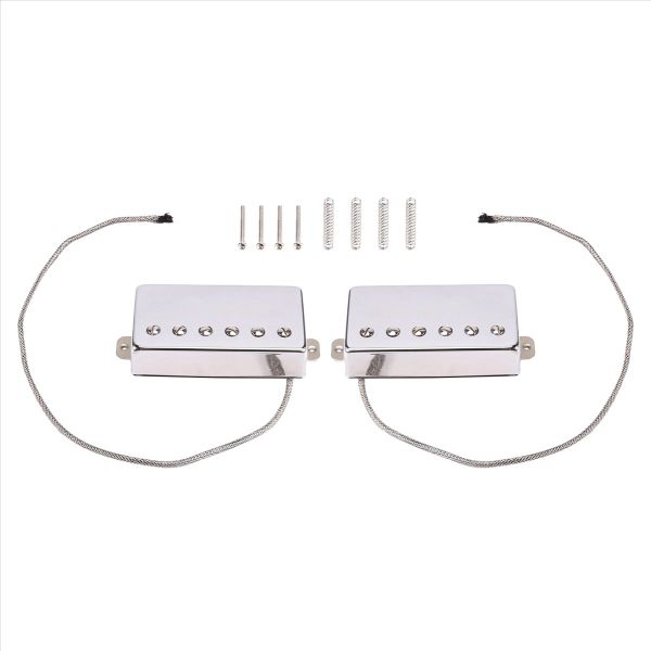 2Pcs For Alnico 5 Lp Guitar Neck &amp; Bridge Pickups