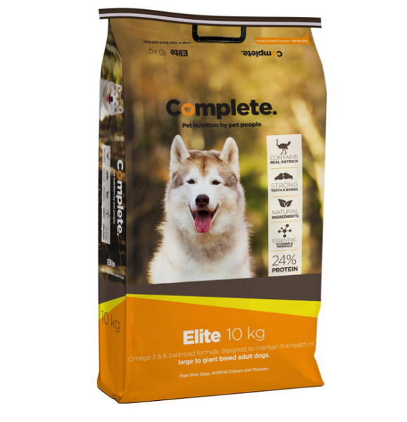 Complete Elite Dog Food Adult Large to Giant Breed (10kg)