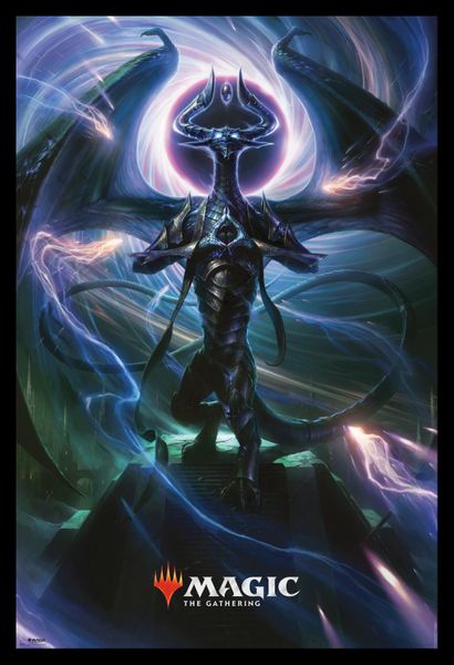 Magic the Gathering - Poster with Black Frame