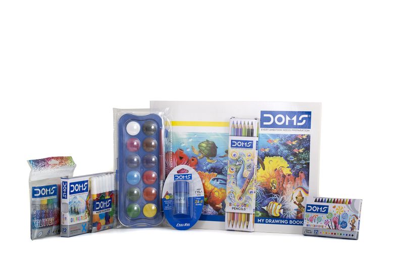 DOMS Painting Kit Art Set for Kids (52 Pcs)