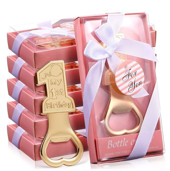 Party Favors for 1 Year Birthday - Pack of Bottle Openers