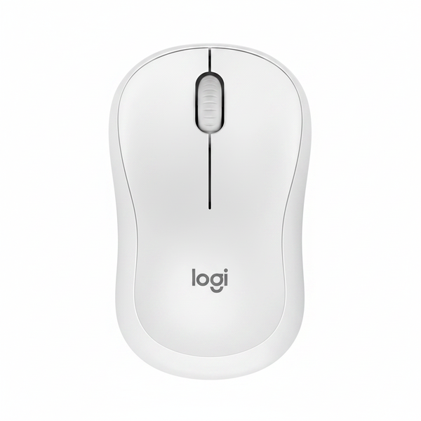 Logitech M240 Silent Bluetooth Mouse - Ambidextrous, White