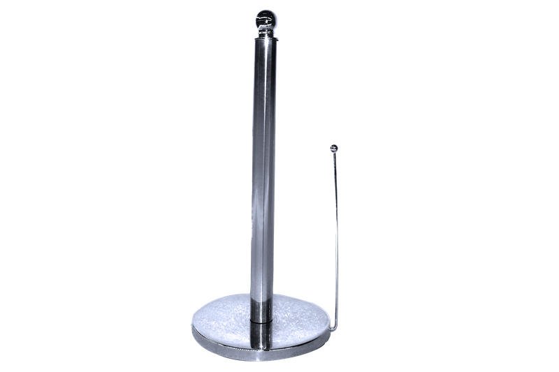 Stainless Steel Counter Top Paper Towel Holder with Tensioning Rod
