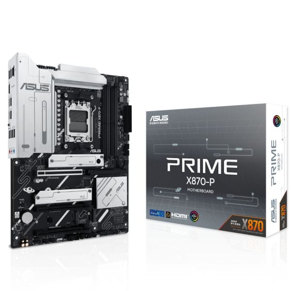 ASUS PRIME X870-P DDR5 ATX AM5 AMD Motherboard