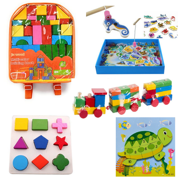 5 Piece Educational Toy Set