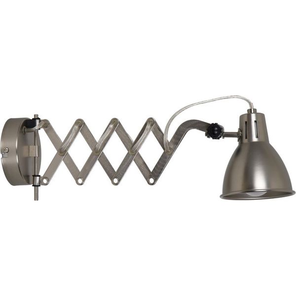 Inspire Wall Lamp E14x1 Metal Satin Nickel Inspire Naha